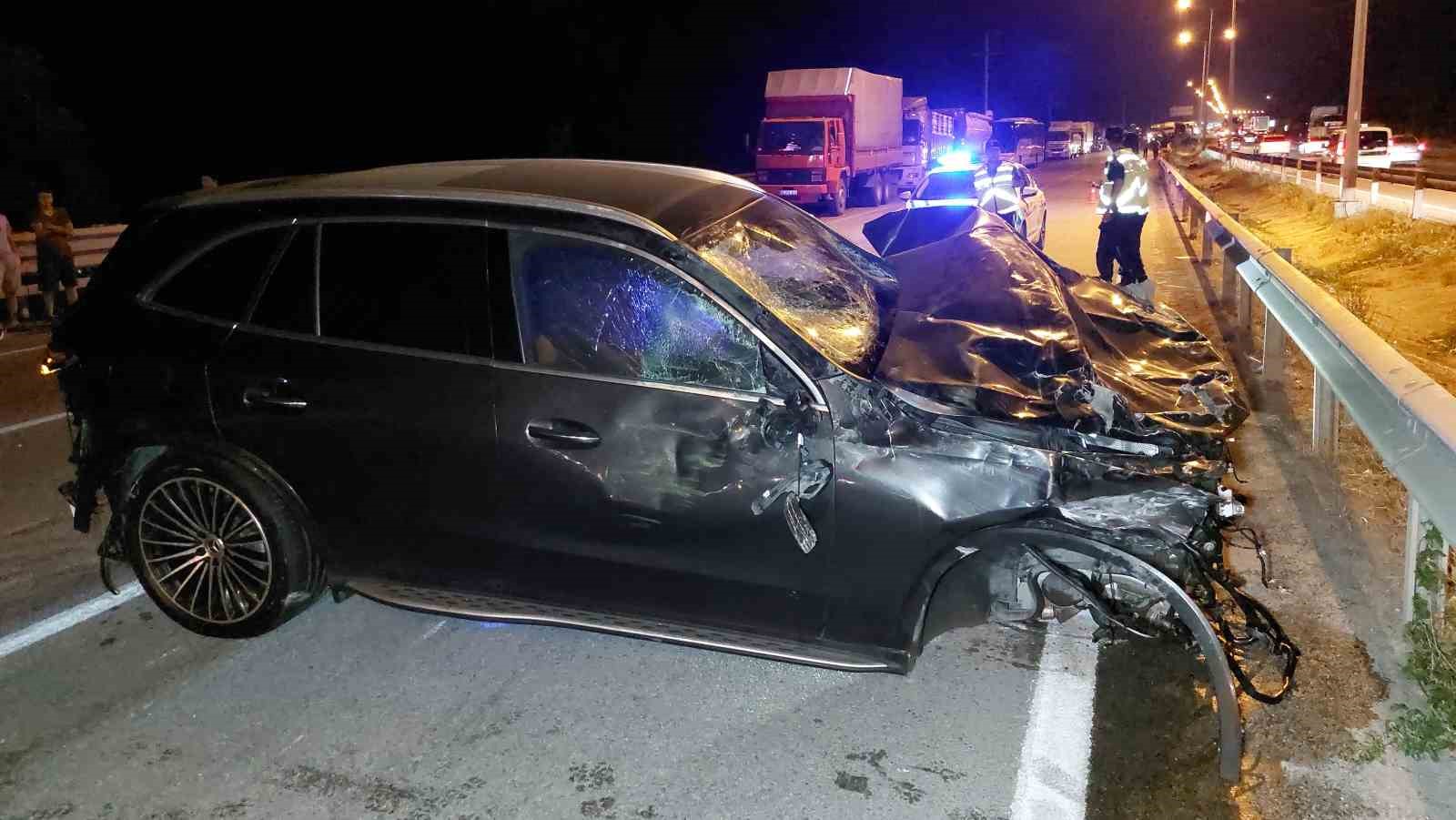 Samsun’da seyir halindeyken yanan tır ortalığı savaş alanına çevirdi: 1 yaralı 