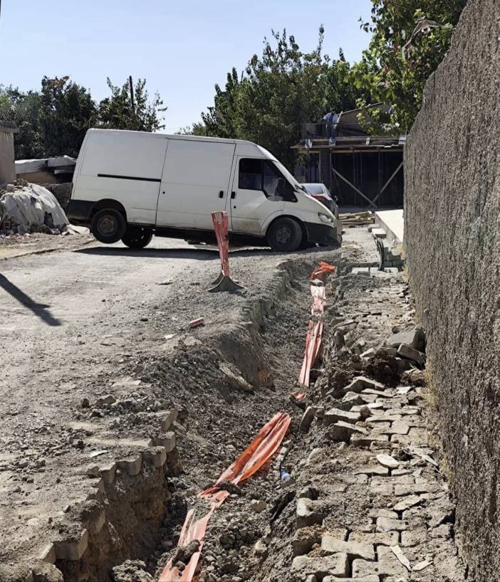 Silopi’de açık çukurlar tehlike saçıyor 