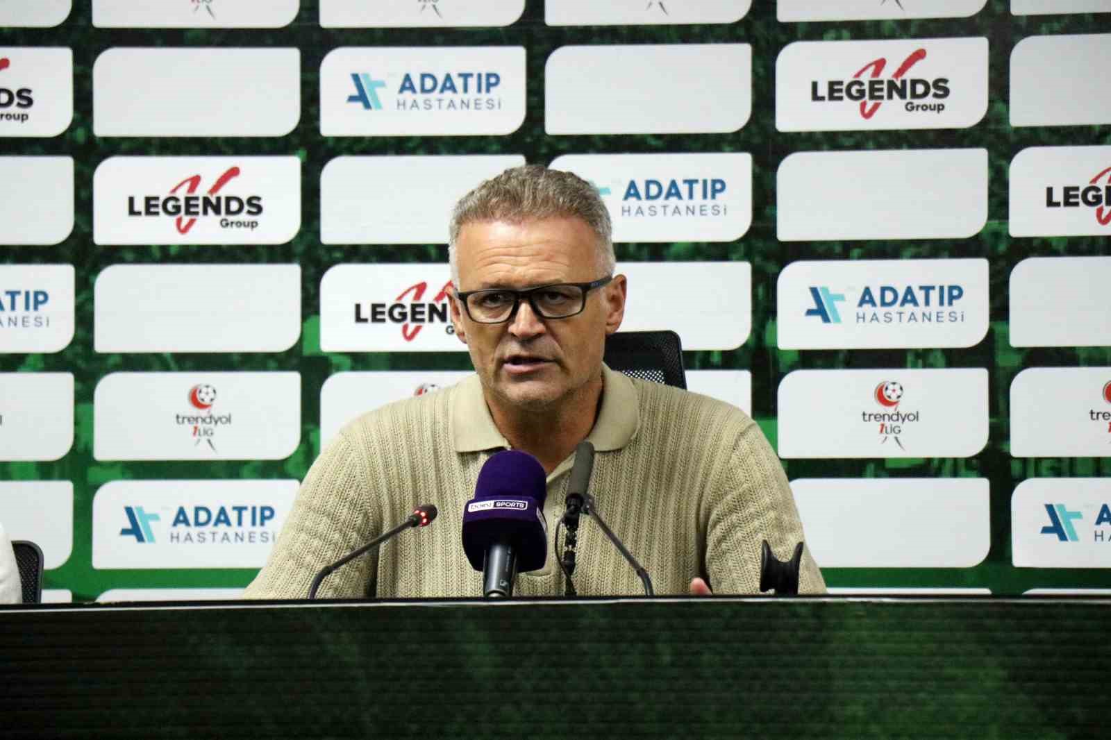 Sakaryaspor - Iğdır FK maçının ardından 