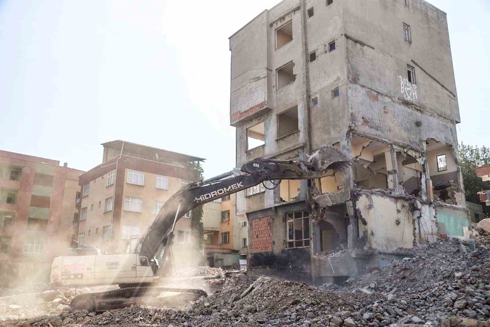 Canik’te depreme dayanıksız 741 bina yıkılıyor 