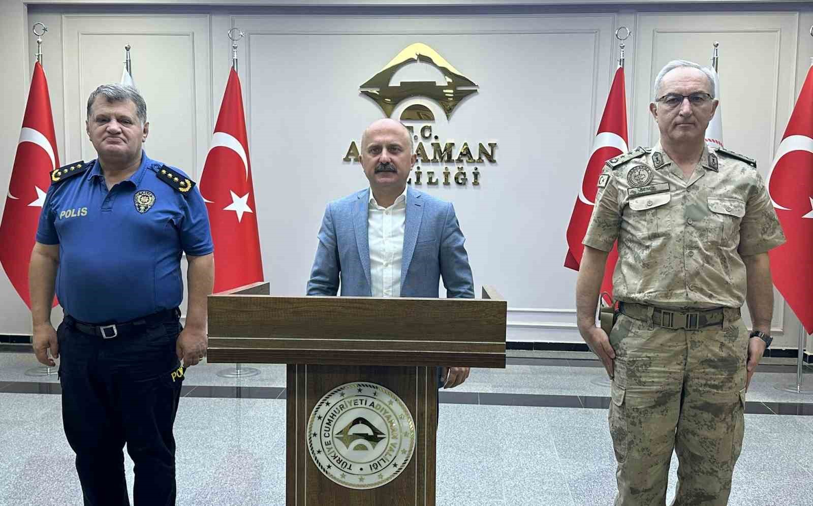 Adıyaman’da güvenlik güçlerinden suç ve düzensizliğe geçit yok 