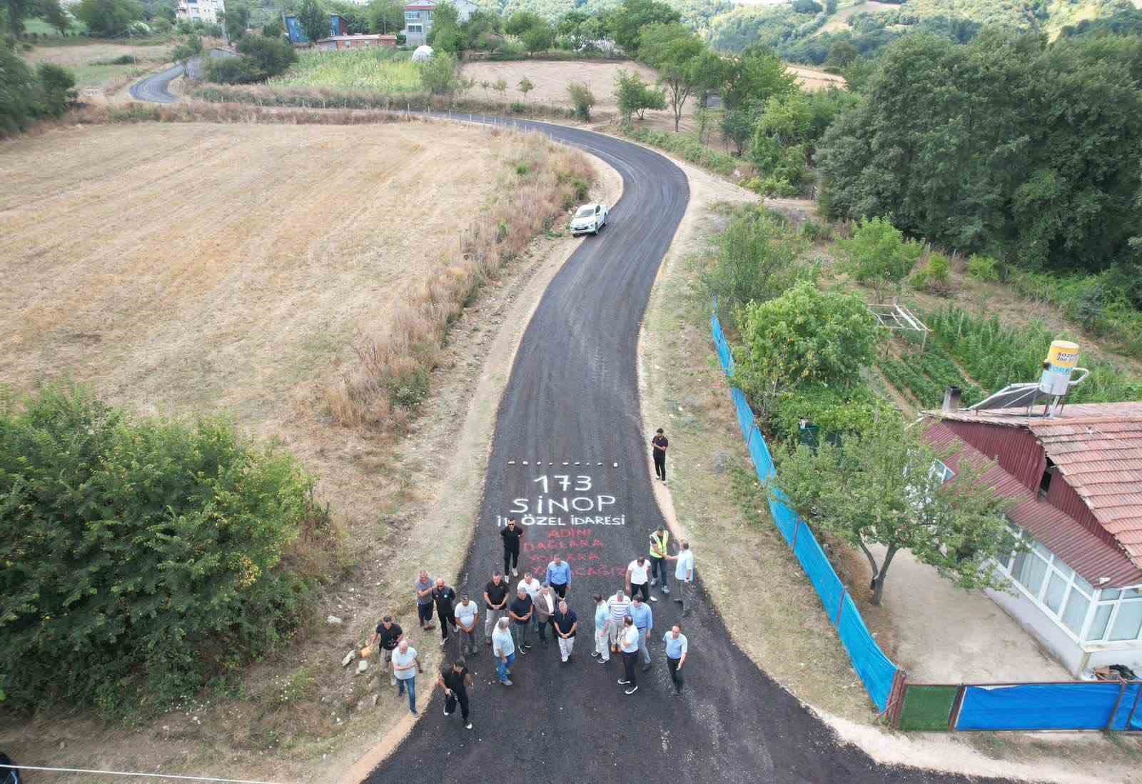 Sinop İl Özel İdaresi’nden kısa sürede büyük başarı 