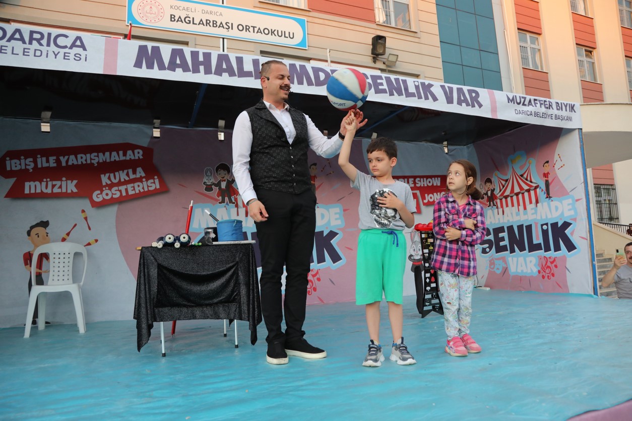 Darıca’da çocuklar için mahalle şenlikleri başlıyor 