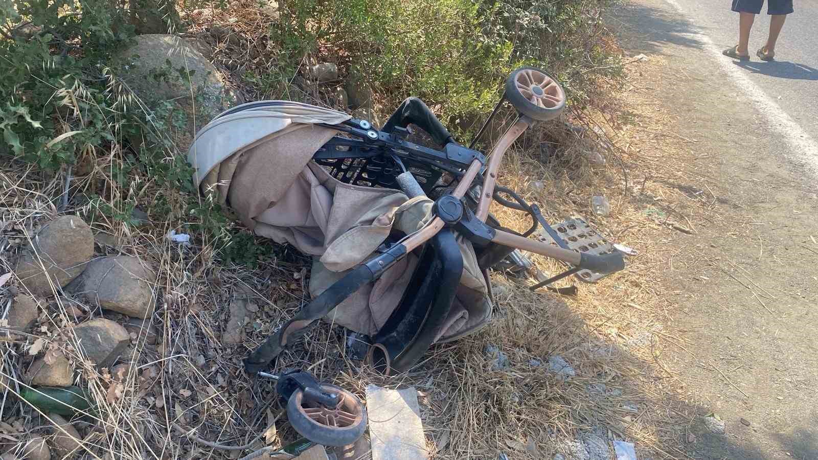 Alkollü ve ehliyetsiz sürücünün çarptığı bebek arabasındaki 9 aylık Miran hayatını kaybetti 