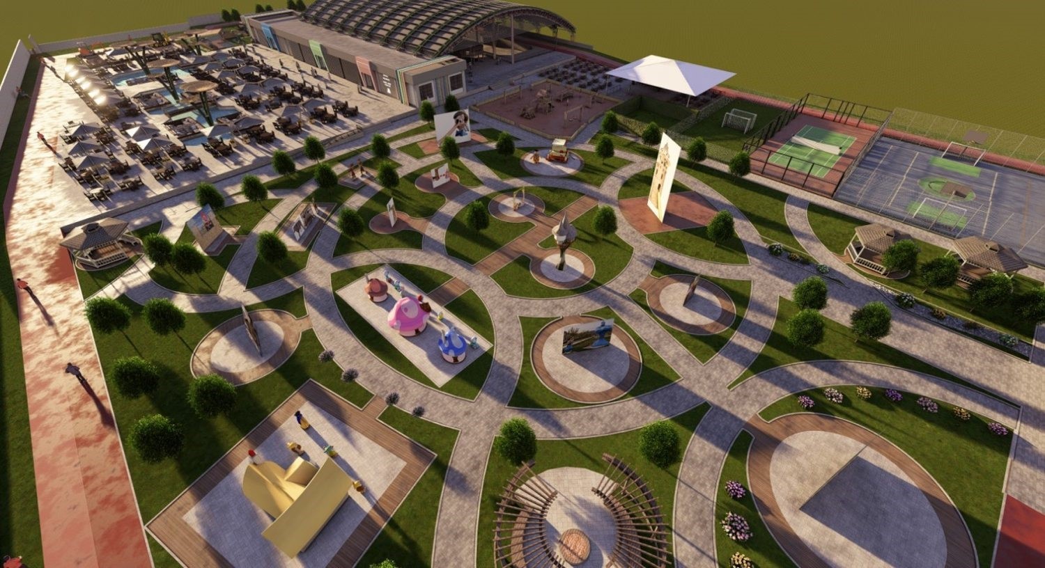 Isparta’da atıl durumdaki aqua park masal parkına dönüşüyor 
