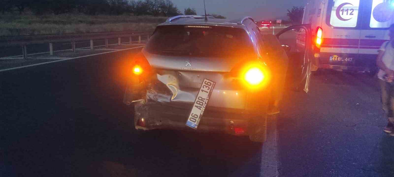 Malatya’da iki otomobil çarpıştı: 1 yaralı 