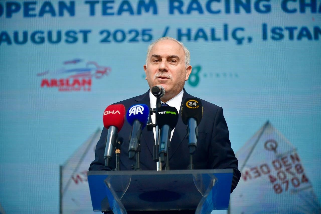 2025 Optimist Avrupa Takım Şampiyonası açılışı Fatih’te yapıldı 
