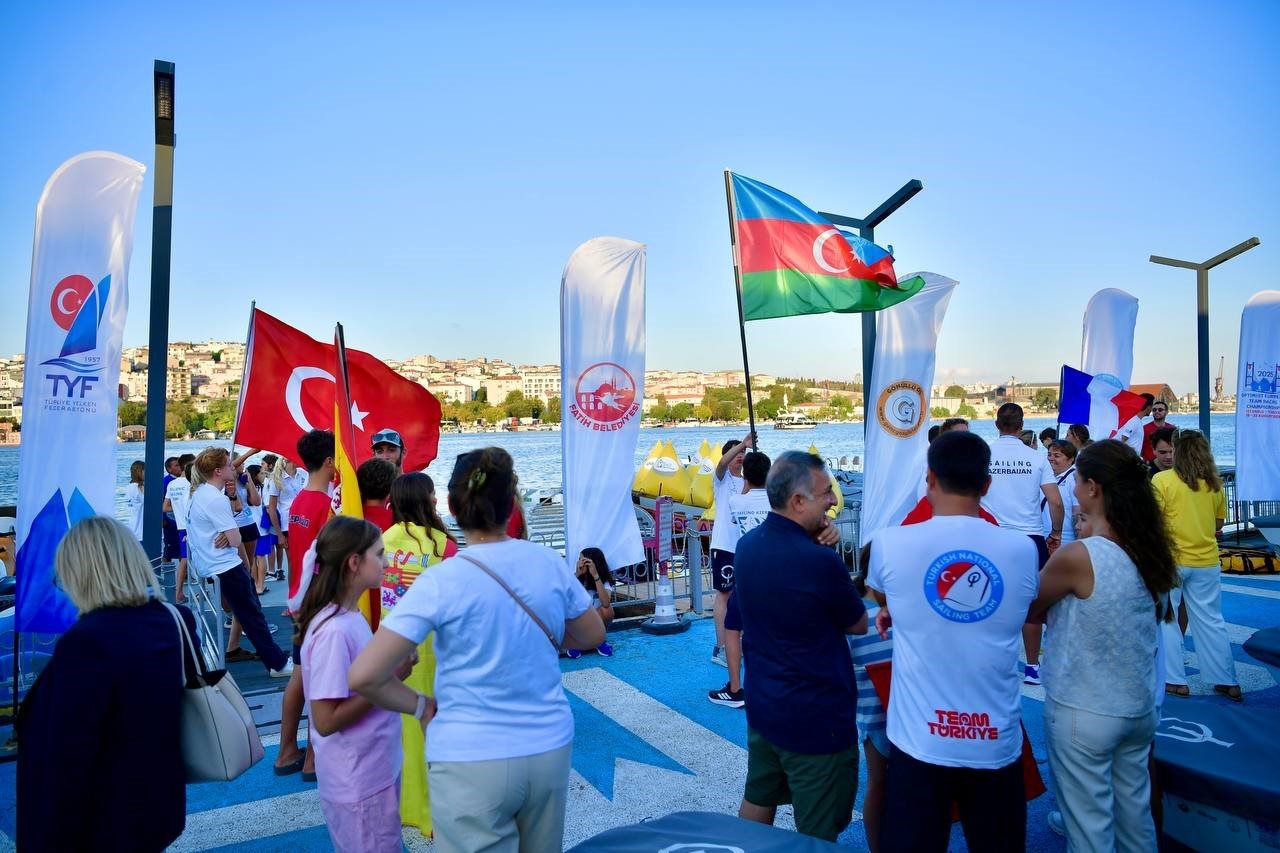 2025 Optimist Avrupa Takım Şampiyonası açılışı Fatih’te yapıldı 