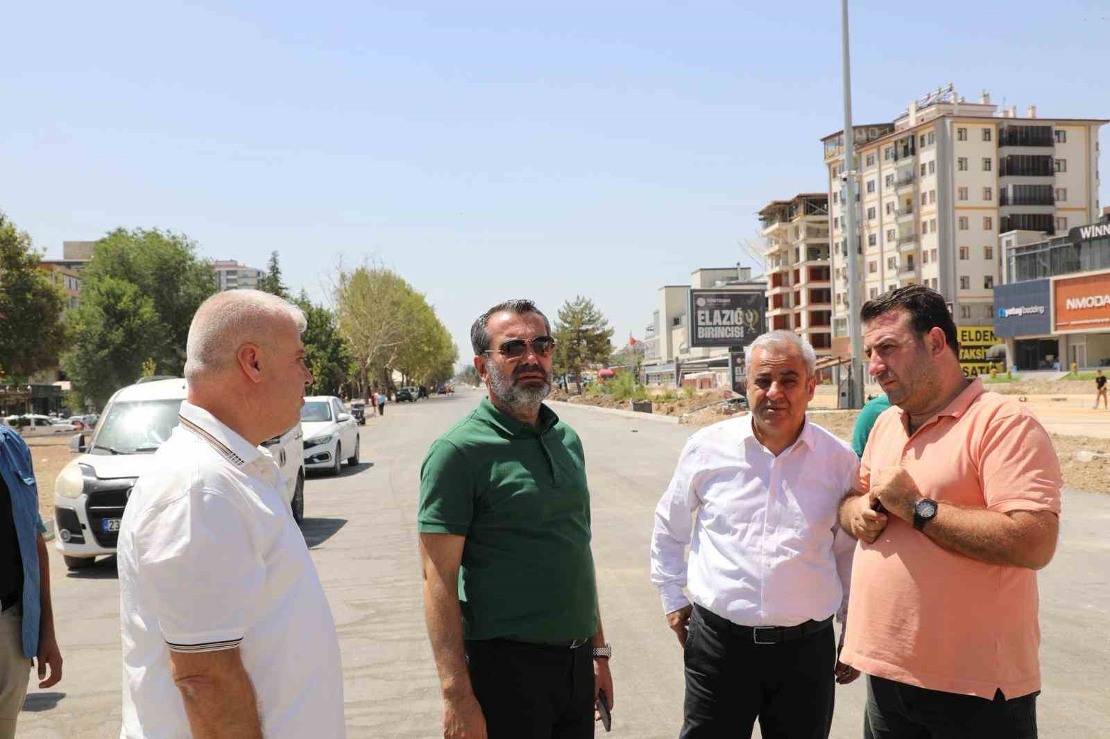 Başkan Şerifoğulları, Hazardağlı Kavşağı’nda incelemelerde bulundu