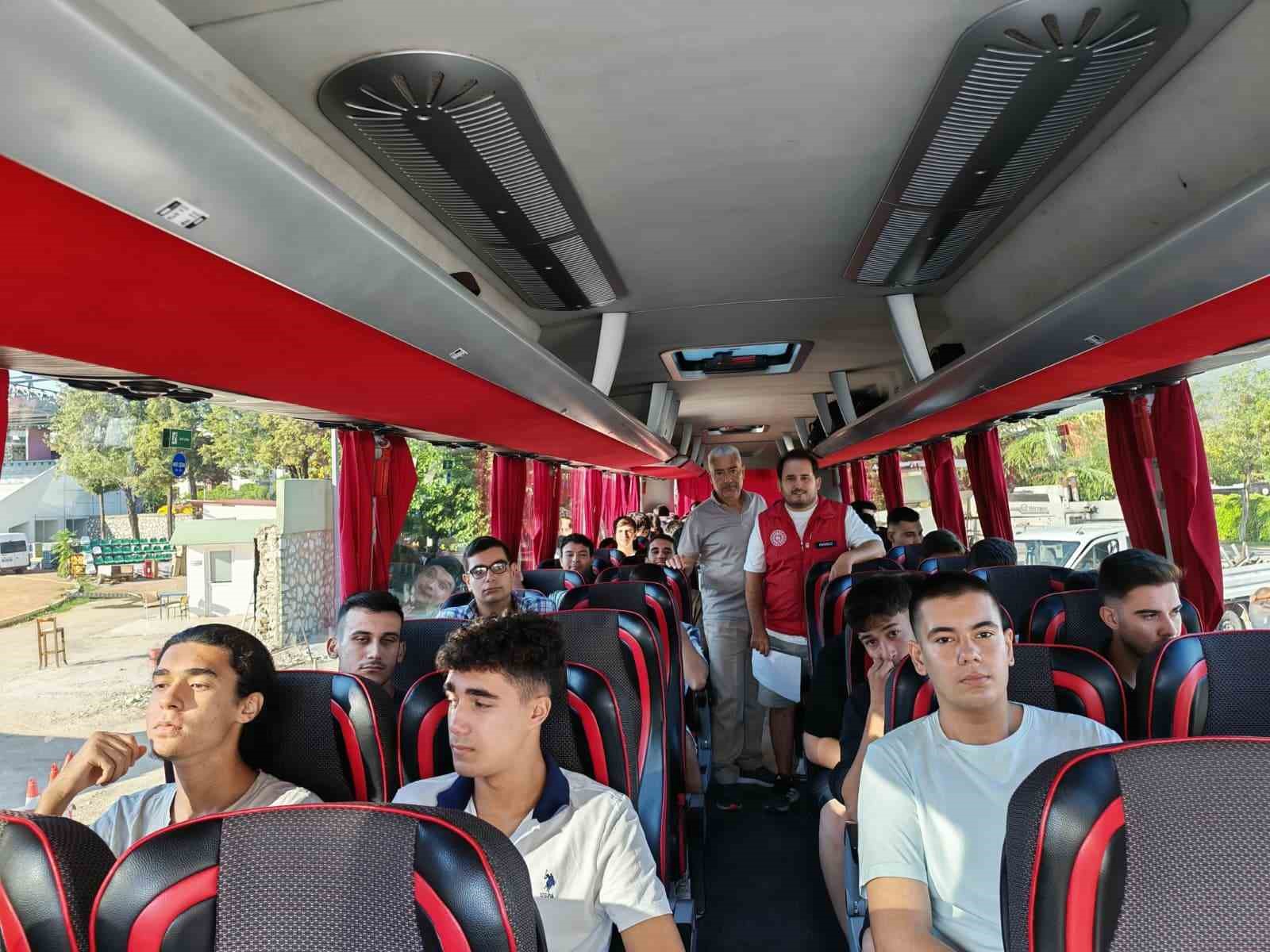 Muğlalı gençler Çanakkale tarih, medeniyet ve kültür kampında 