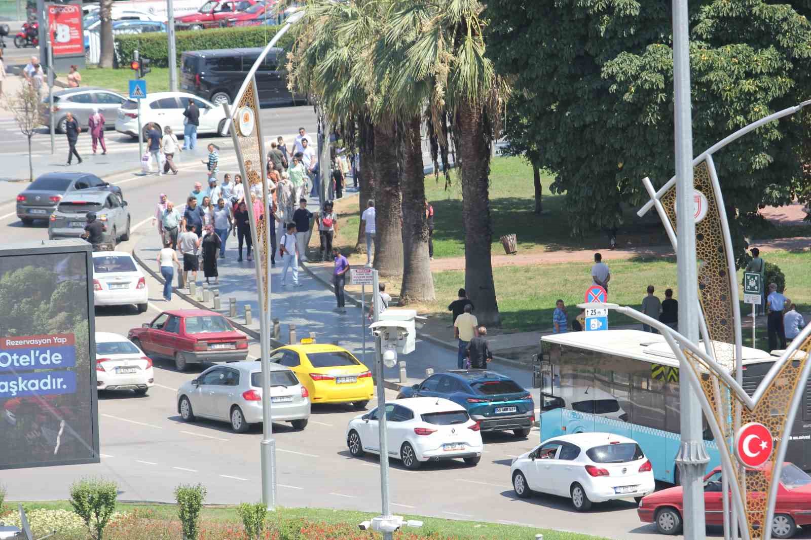 Samsun’da motorlu kara taşıt sayısı bir yılda 40 bin 939 arttı 