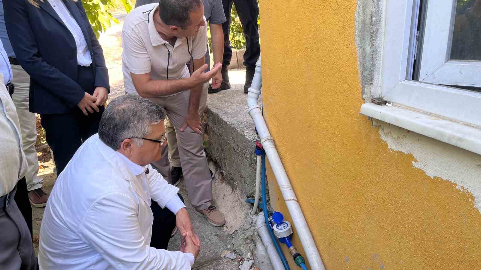 Sinop’ta köylerde 60 haneye su sayacı takıldı 