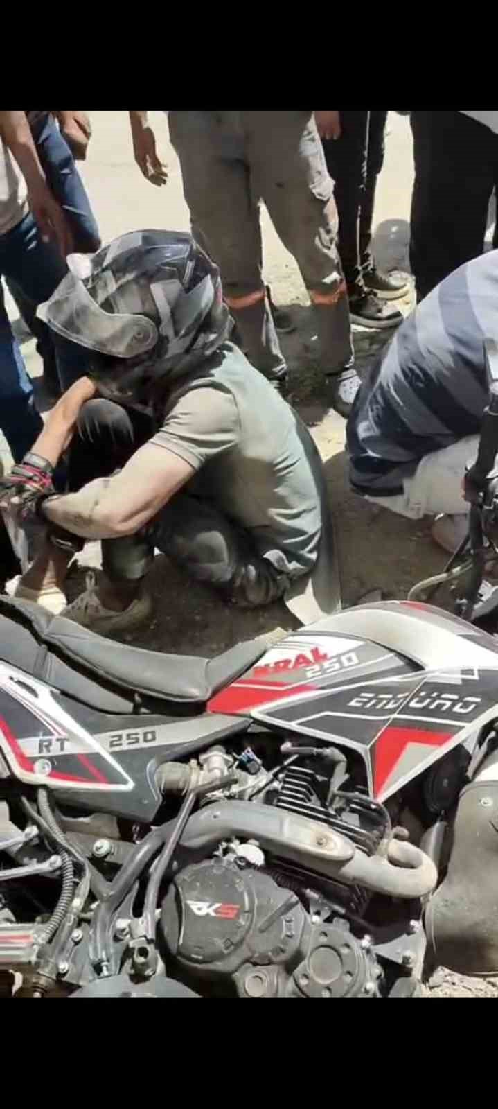Muş’ta motosiklet ile otomobil çarpıştı: 2 yaralı 