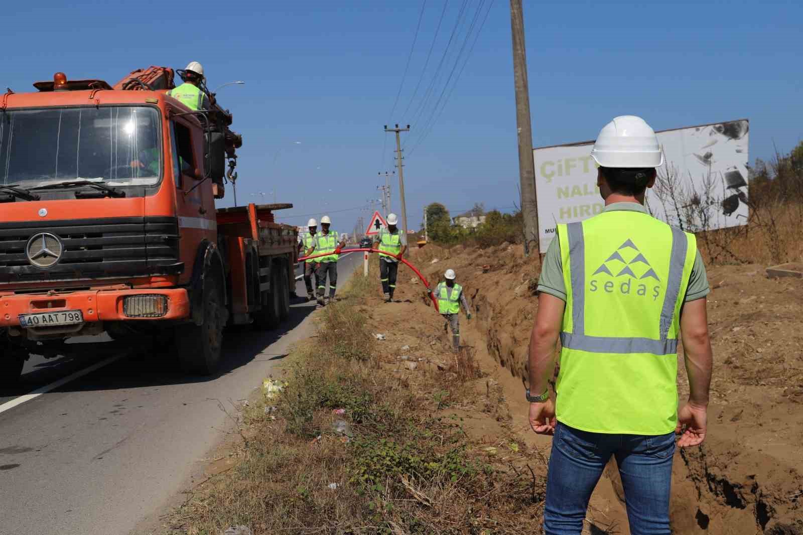 SEDAŞ’tan Karasu-Kocaali hattına 136 milyon TL’lik altyapı yatırımı 