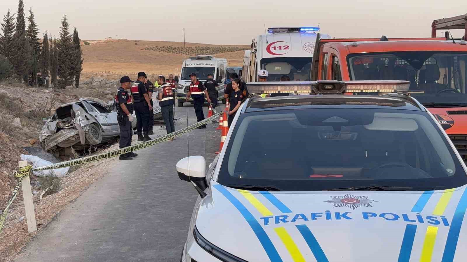Gaziantep’te 3 kişinin öldüğü feci kaza kamerada 