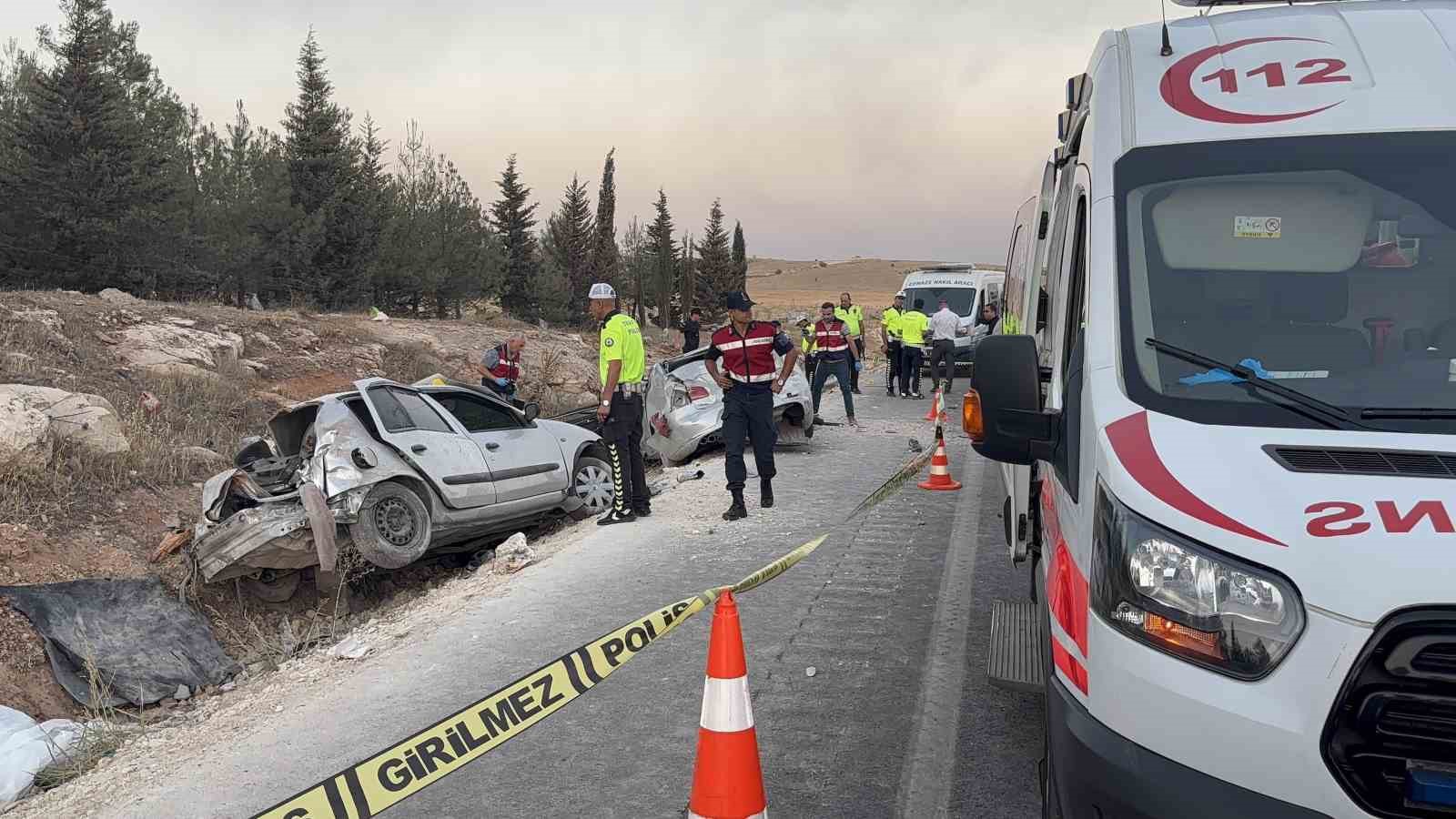 Gaziantep’te 3 kişinin öldüğü feci kaza kamerada 