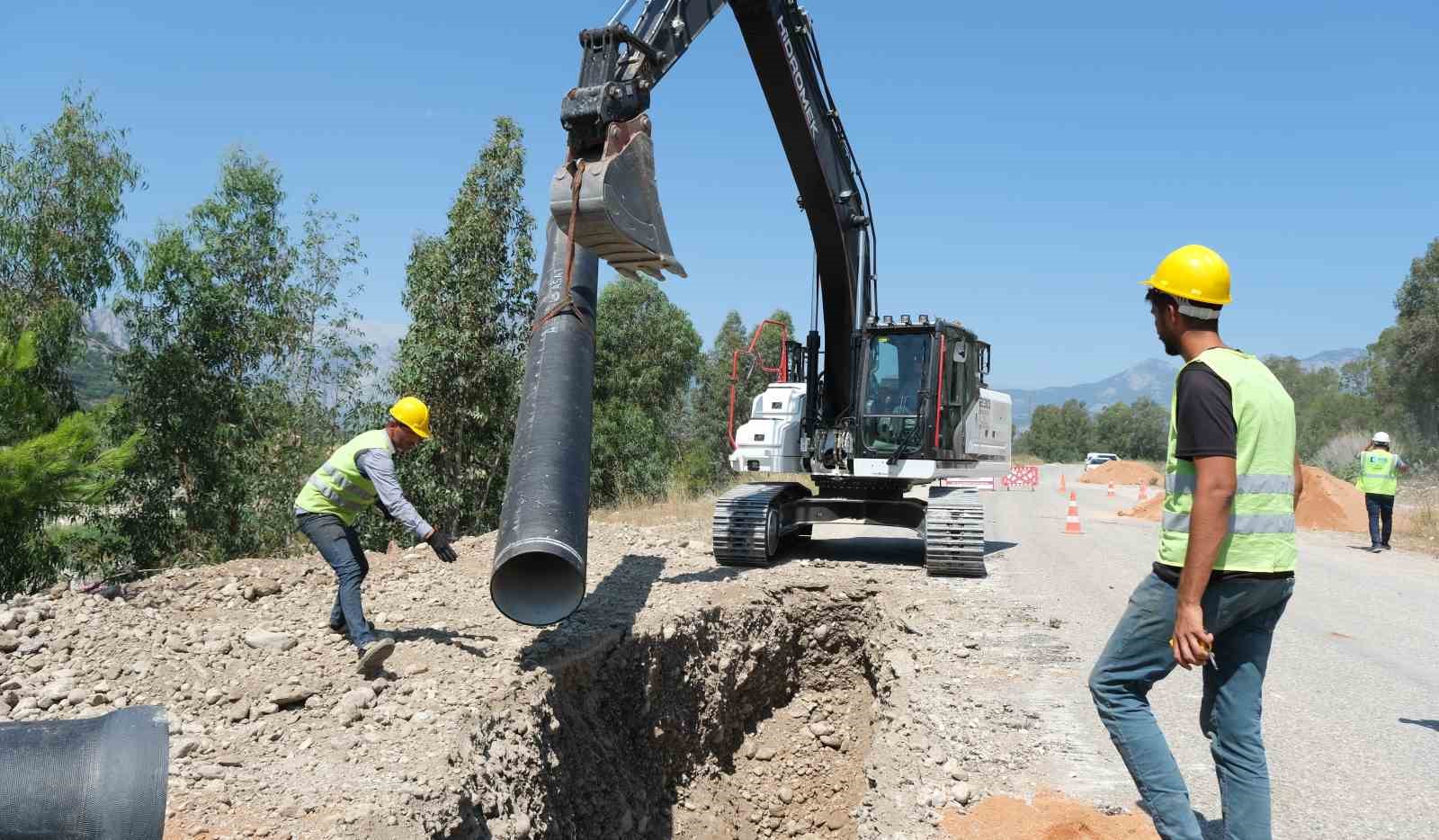 ASAT’tan Konyaaltı’nda içme suyu seferberliği 
