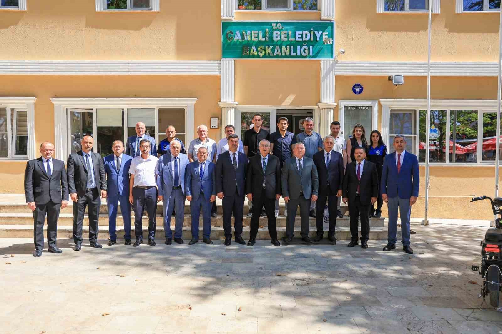 Festival için gelen kardeş ülke Azerbaycan heyeti Çameli’ye hayran kaldı 