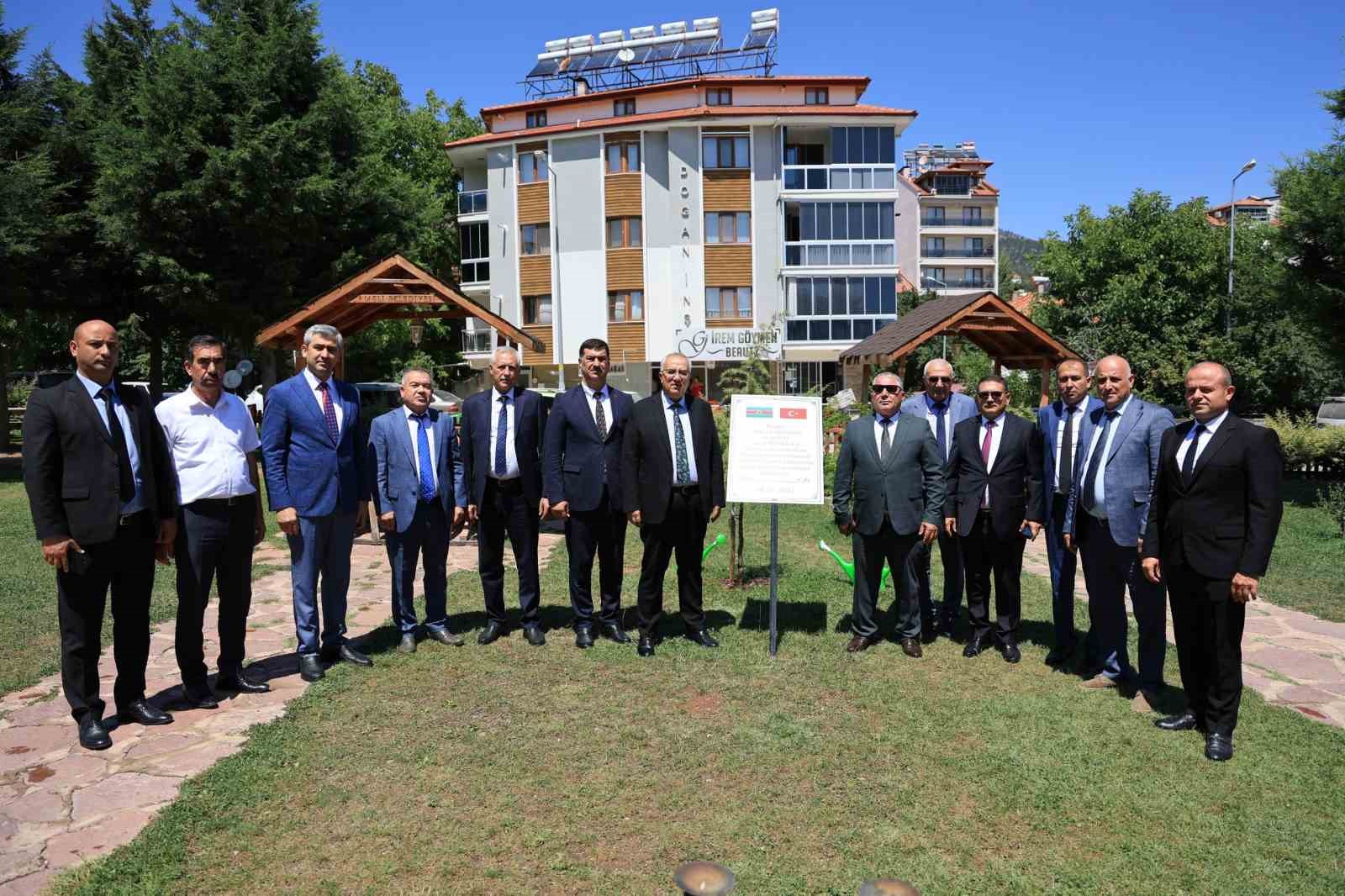 Festival için gelen kardeş ülke Azerbaycan heyeti Çameli’ye hayran kaldı 