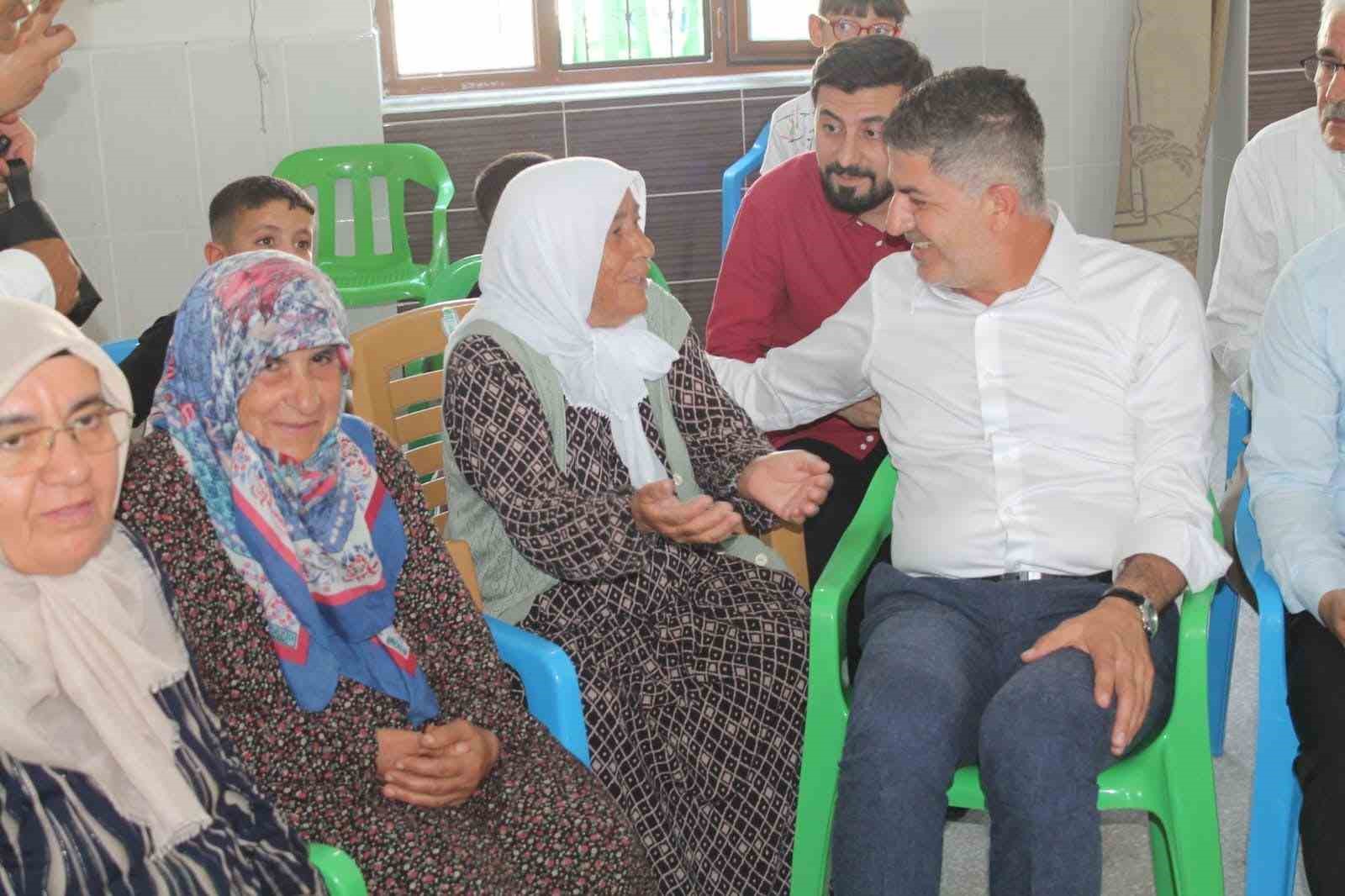 Milletvekili İshak Şan, köy halkının sorunlarını dinledi 