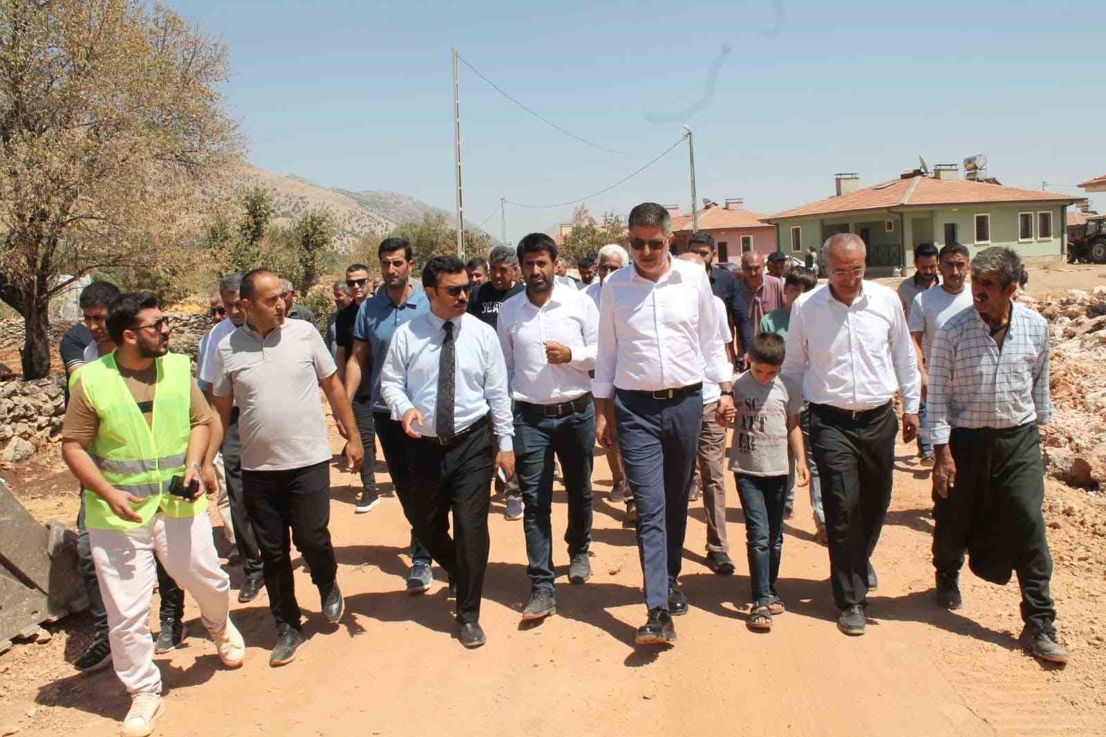Milletvekili İshak Şan, köy halkının sorunlarını dinledi 
