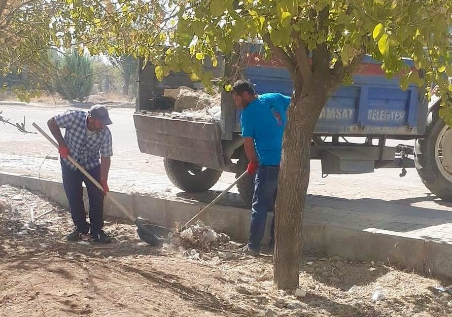 Samsat’ta kış hazırlıkları başladı 