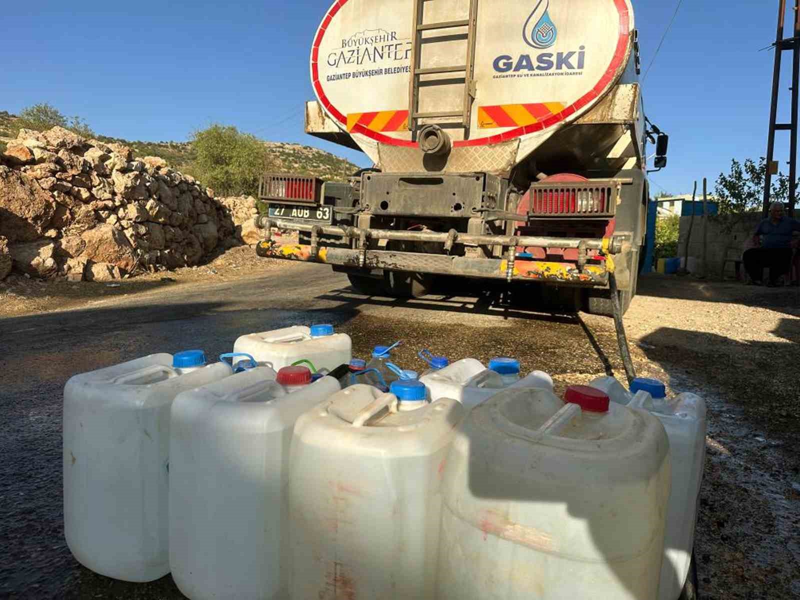 Araban’da içme suyu sorunu GASKİ tarafından çözüldü 