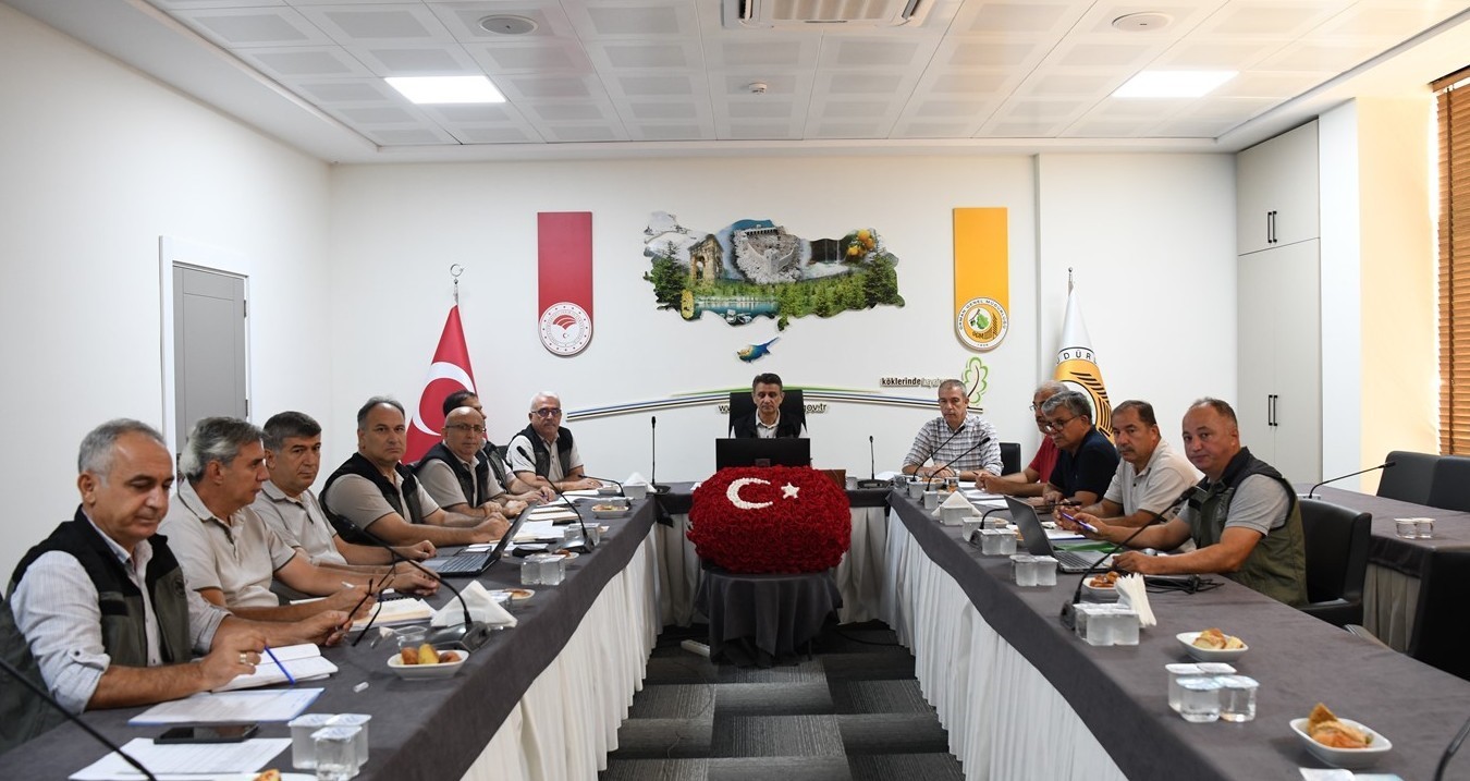 Mersin’de yanın değerlendirme toplantısı yapıldı 