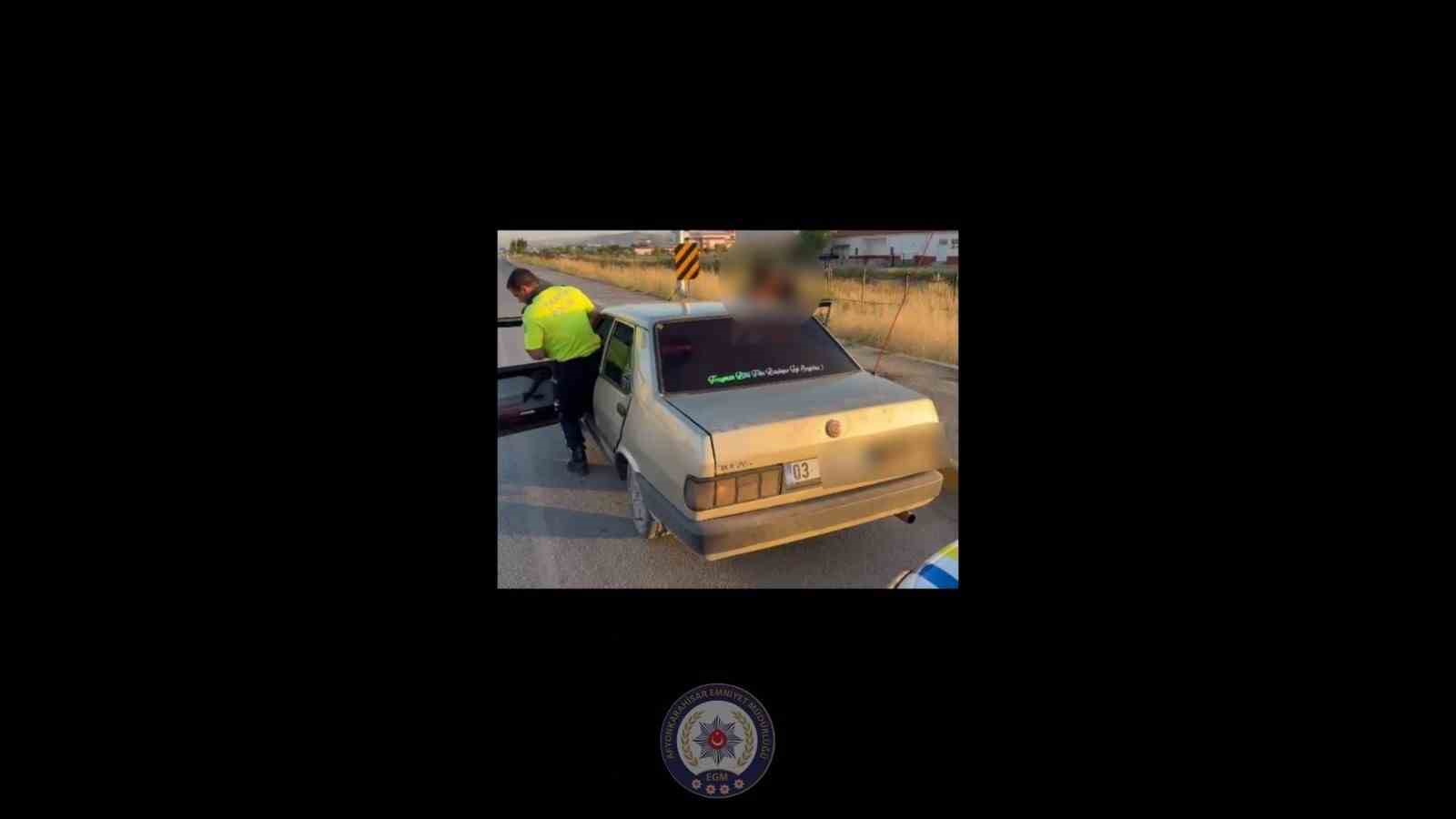 Denetimlerde 116 motosiklet trafikten men edildi 