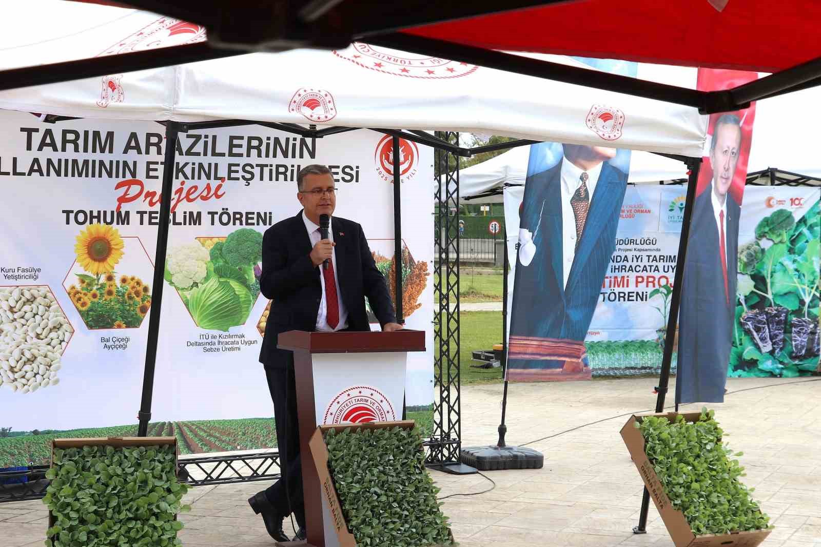 Bafra Ovası’nda ihracata uygun sebze üretilecek 
