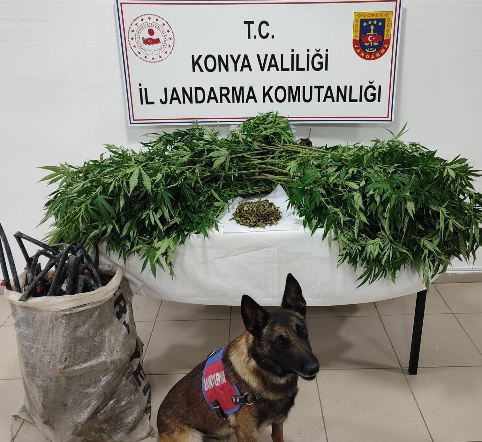 Konya’da uyuşturucu tacirlerine operasyon