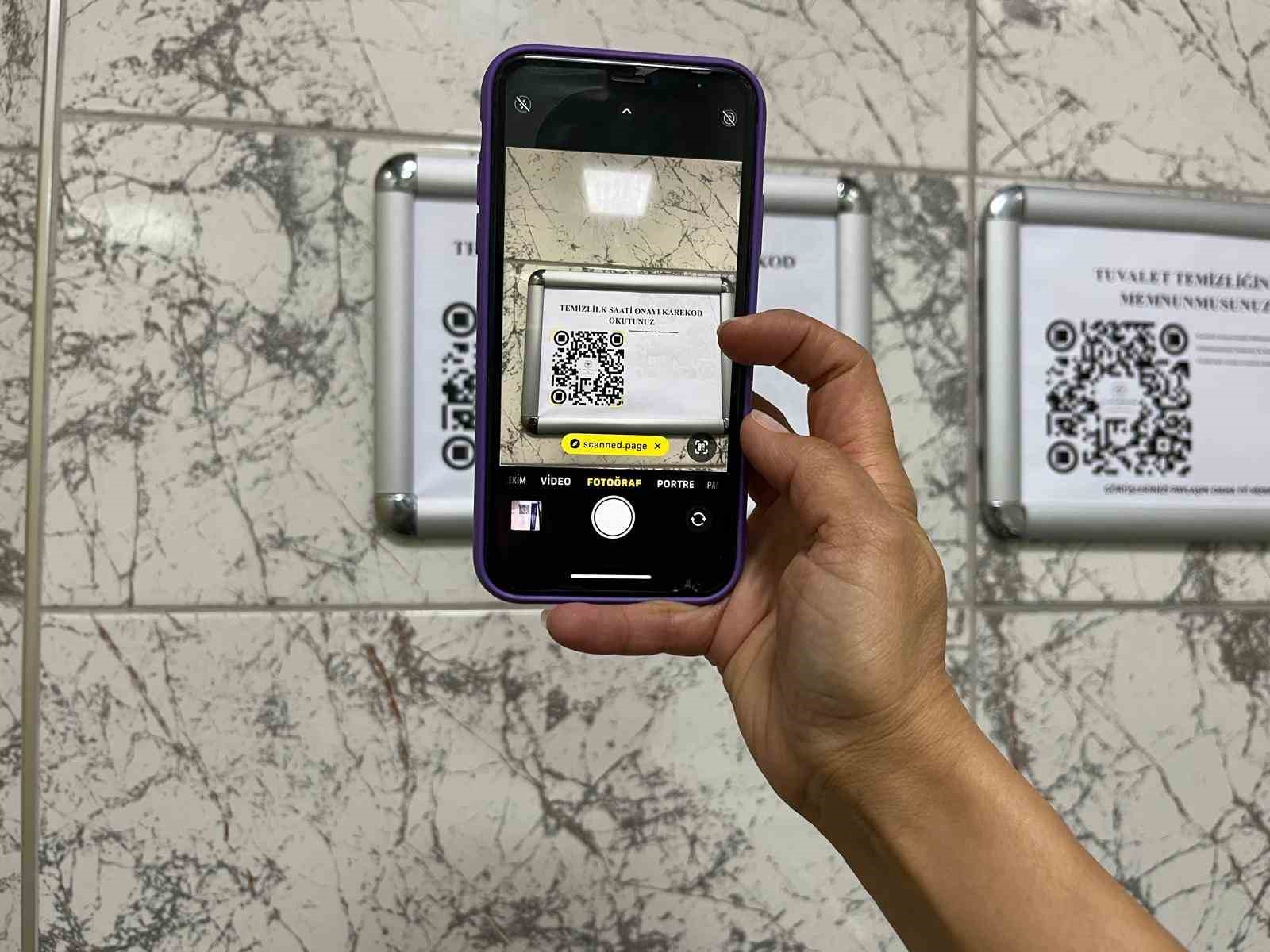 Van’da QR kod temizlik uygulaması başlıyor 