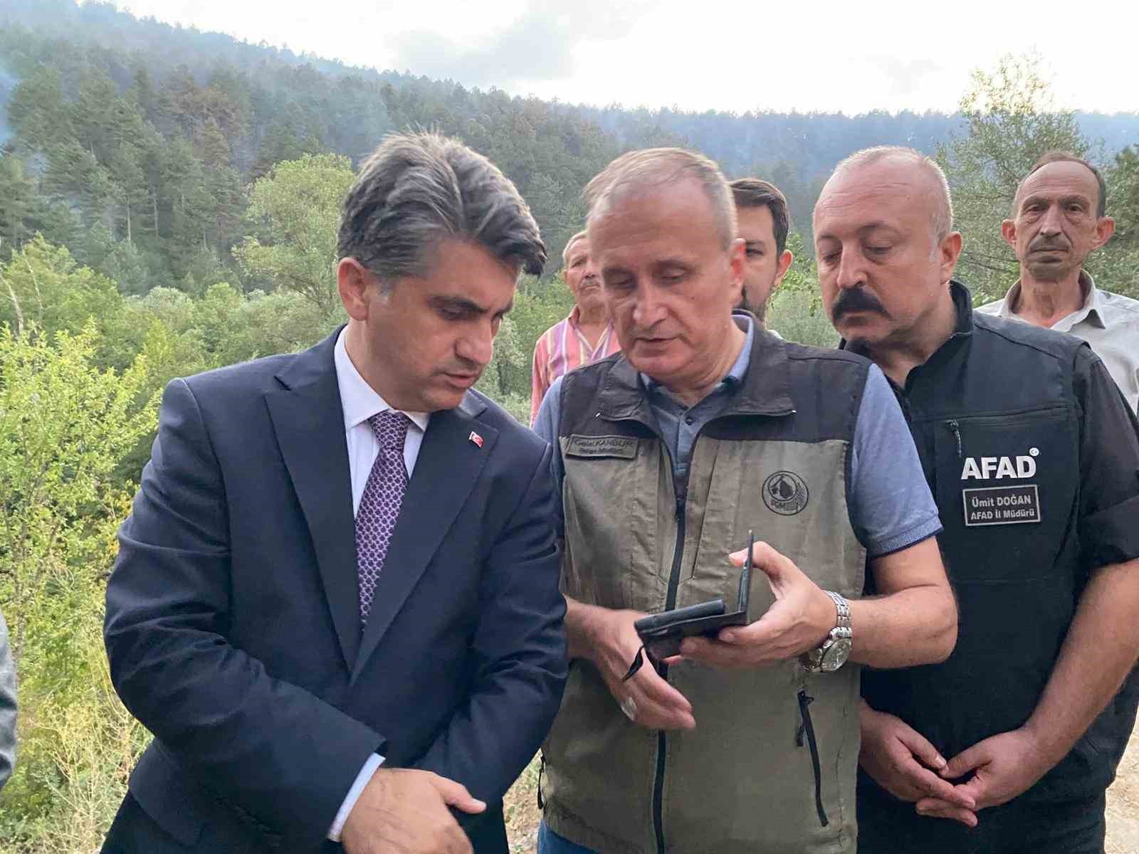 Bolu’daki yangın kısmi olarak kontrol altına alındı 