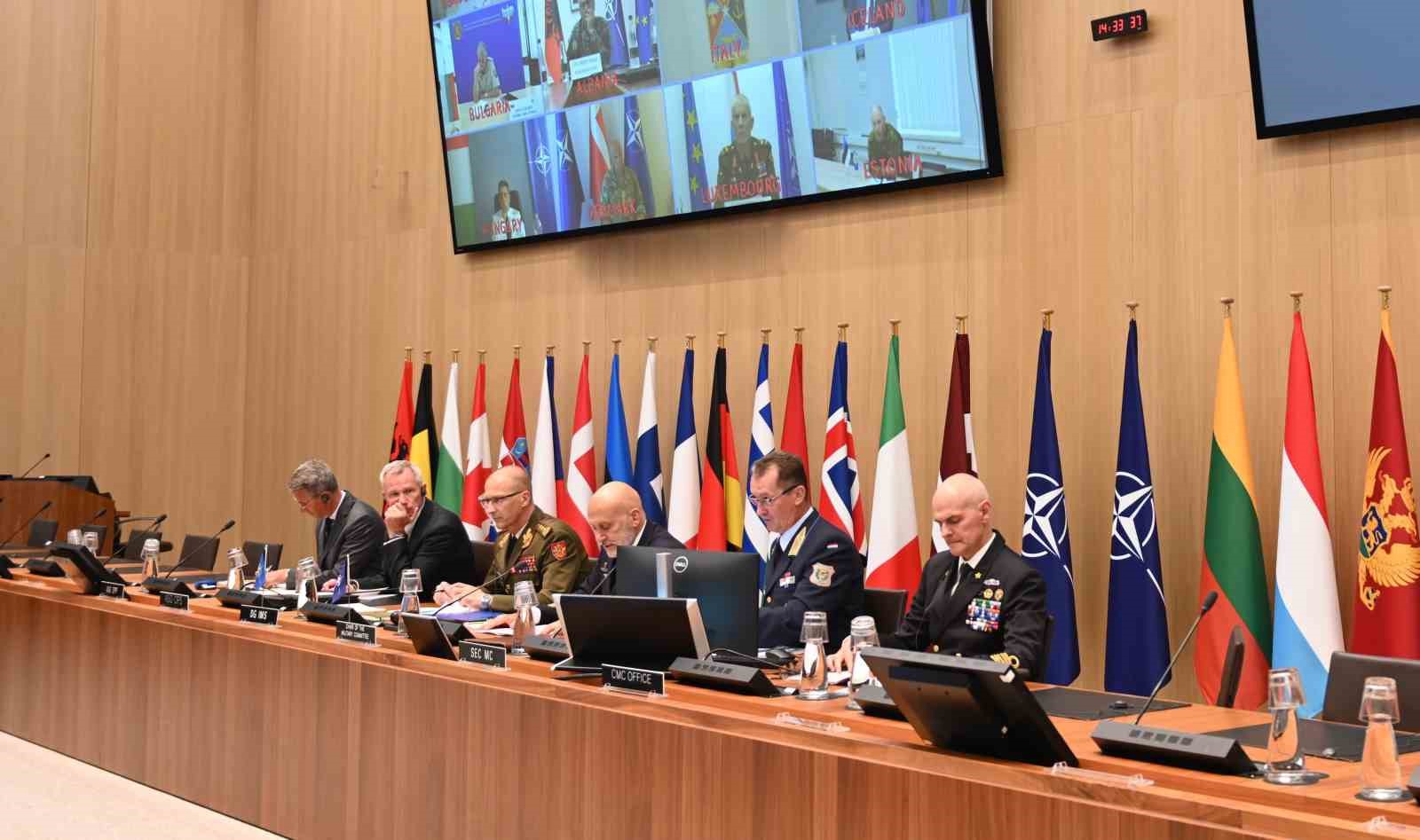 NATO Genelkurmay Başkanları video konferansla bir araya geldi 