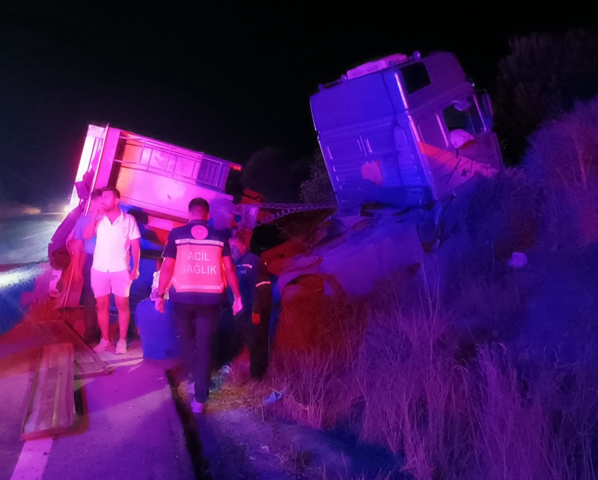 Balıkesir-Bursa kara yolunda kaza: 1 yaralı 