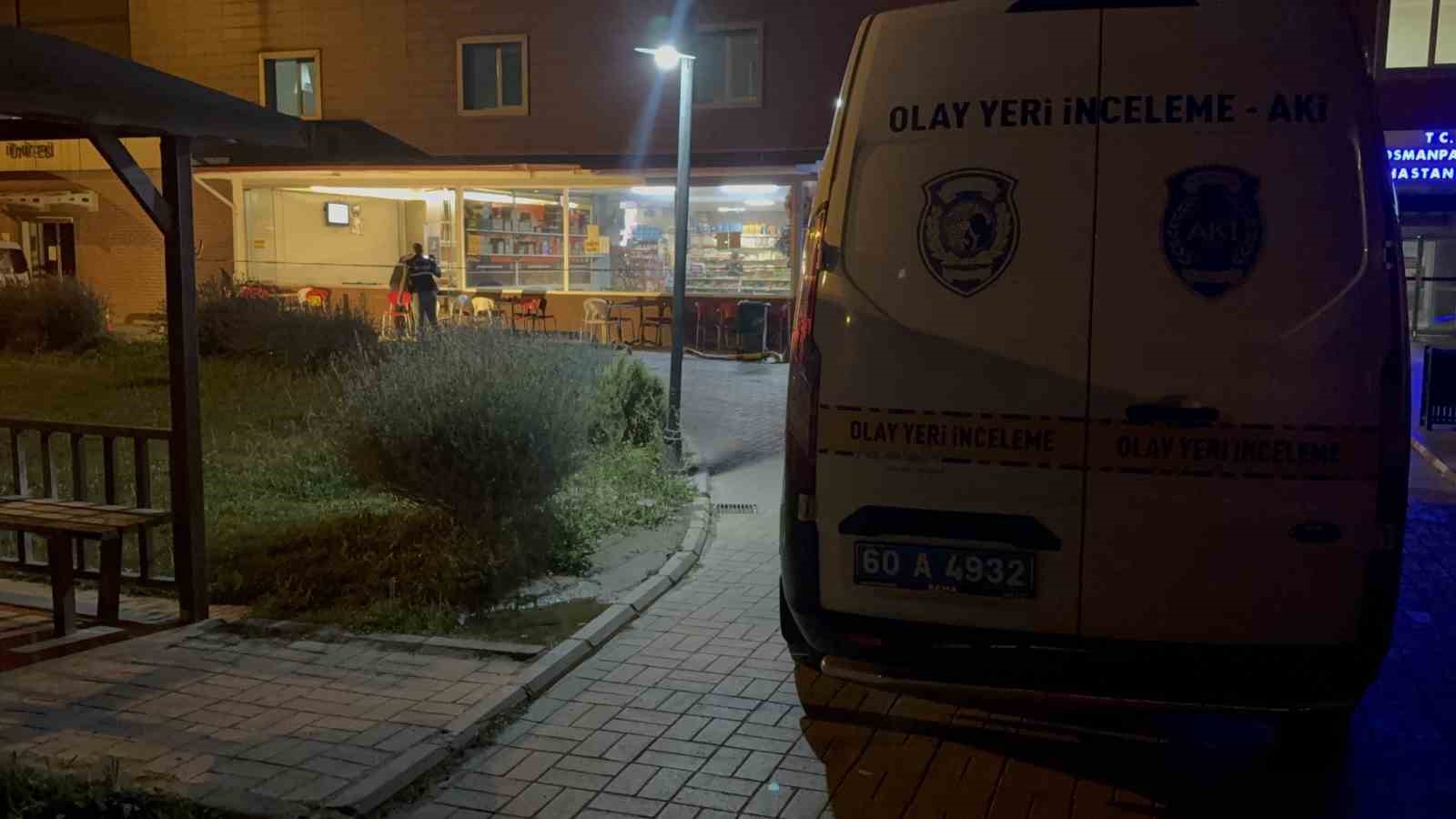 Tokat’ta hastane kantininde silahlı saldırı: 2 yaralı 
