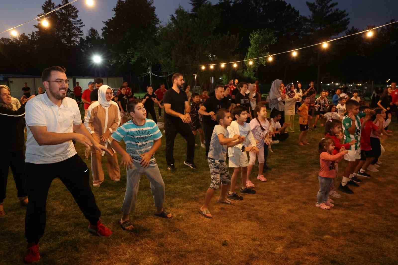 Büyükşehirin doğa kampı, yoğun ilgiyle devam ediyor 