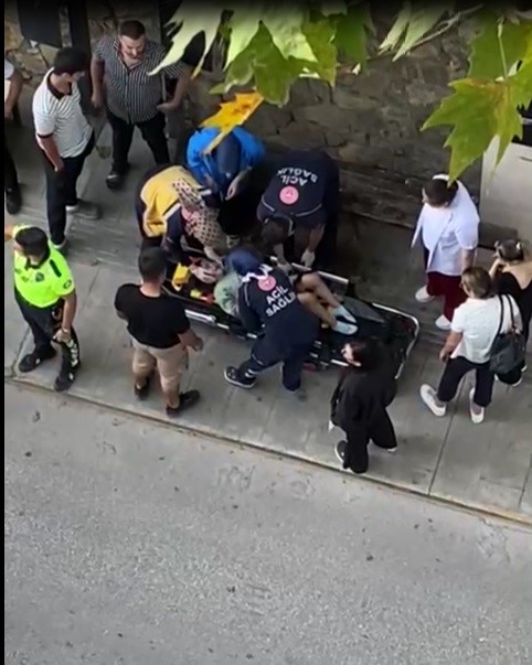 Bilecik’te yola koşarak fırlayan çocuğa motosiklet çarptı