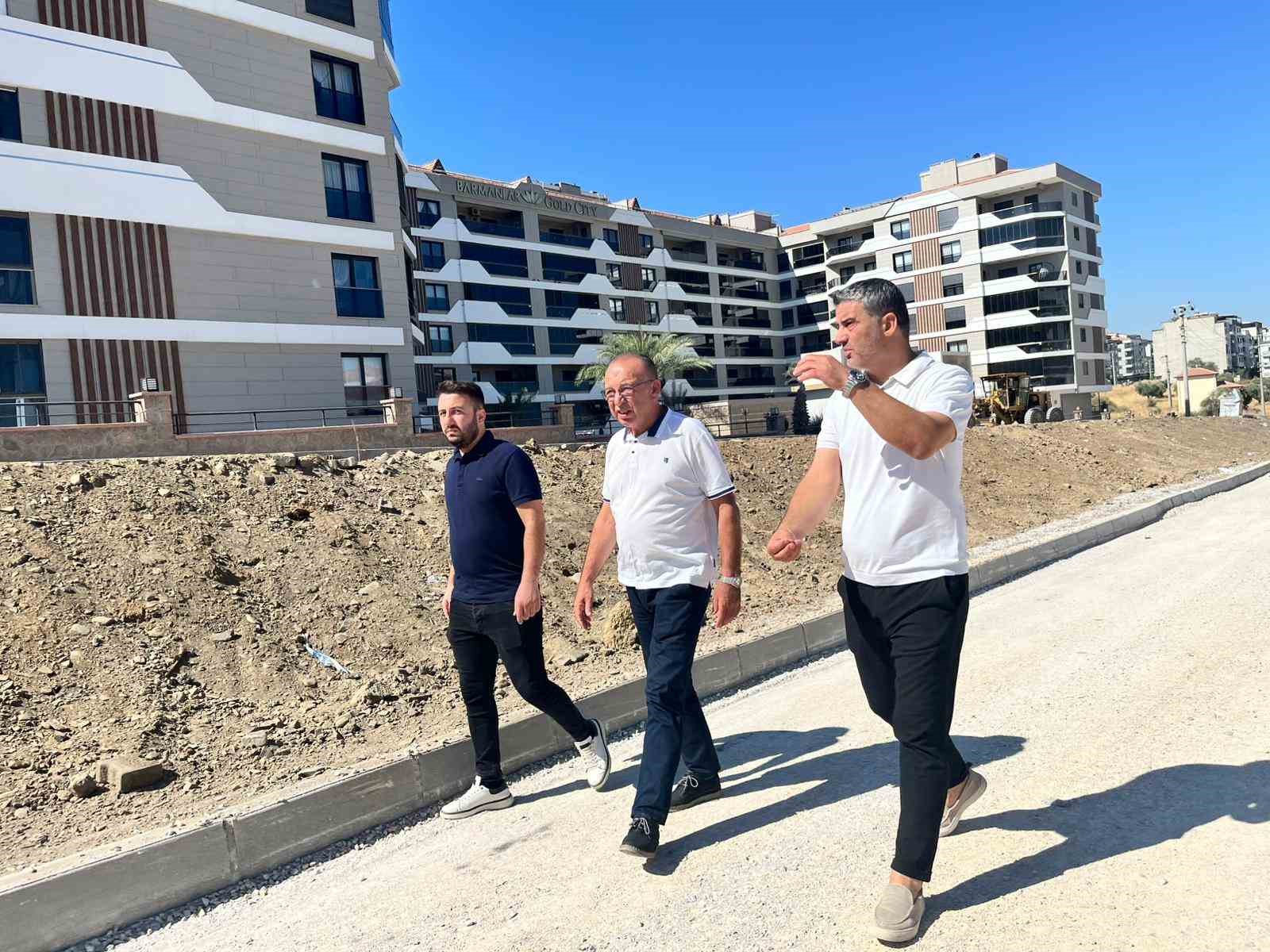 Başkan Akın Ergenekon Mahallesi’nde incelemelerde bulundu 