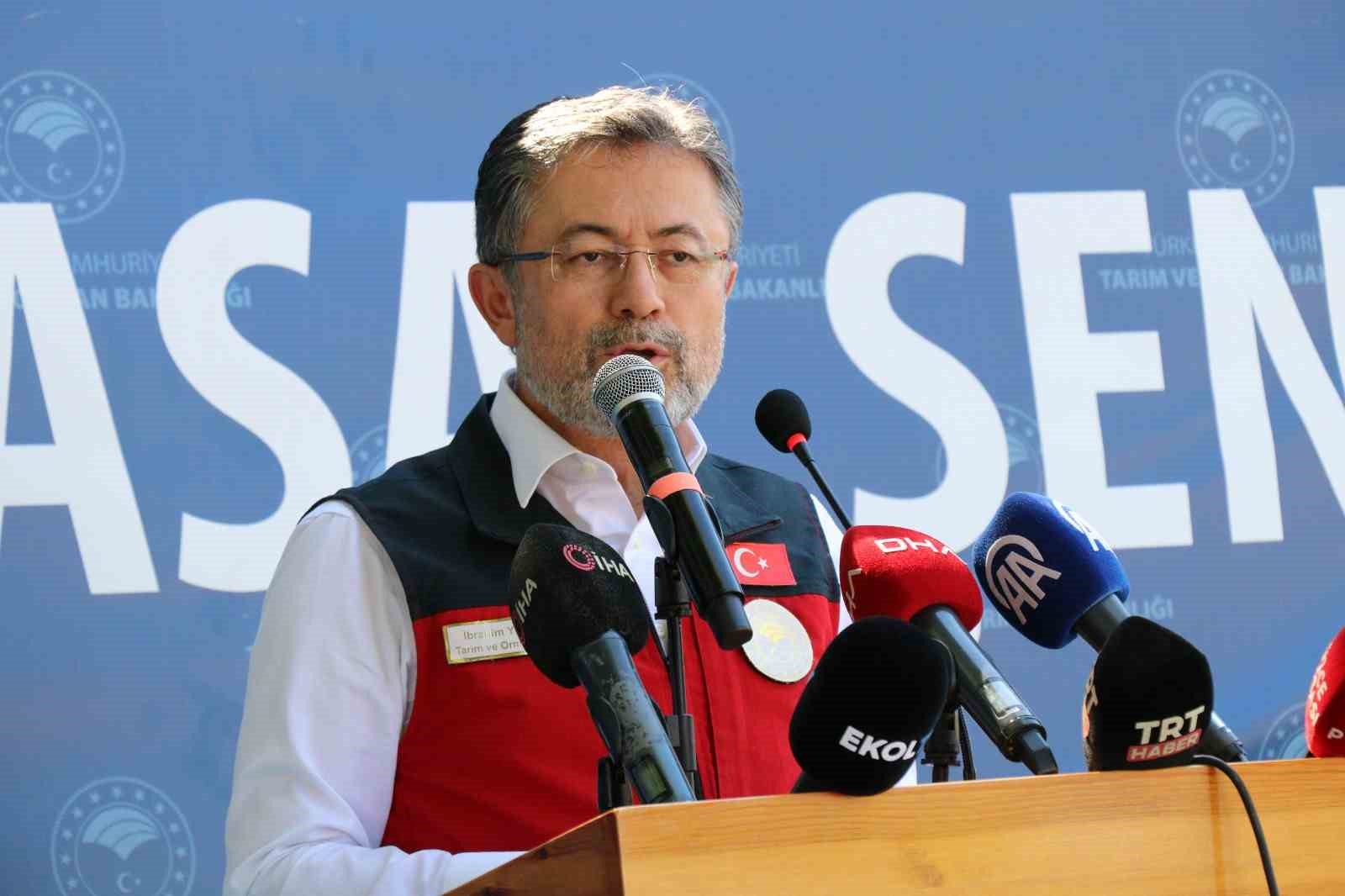 Bakan Yumaklı: 
