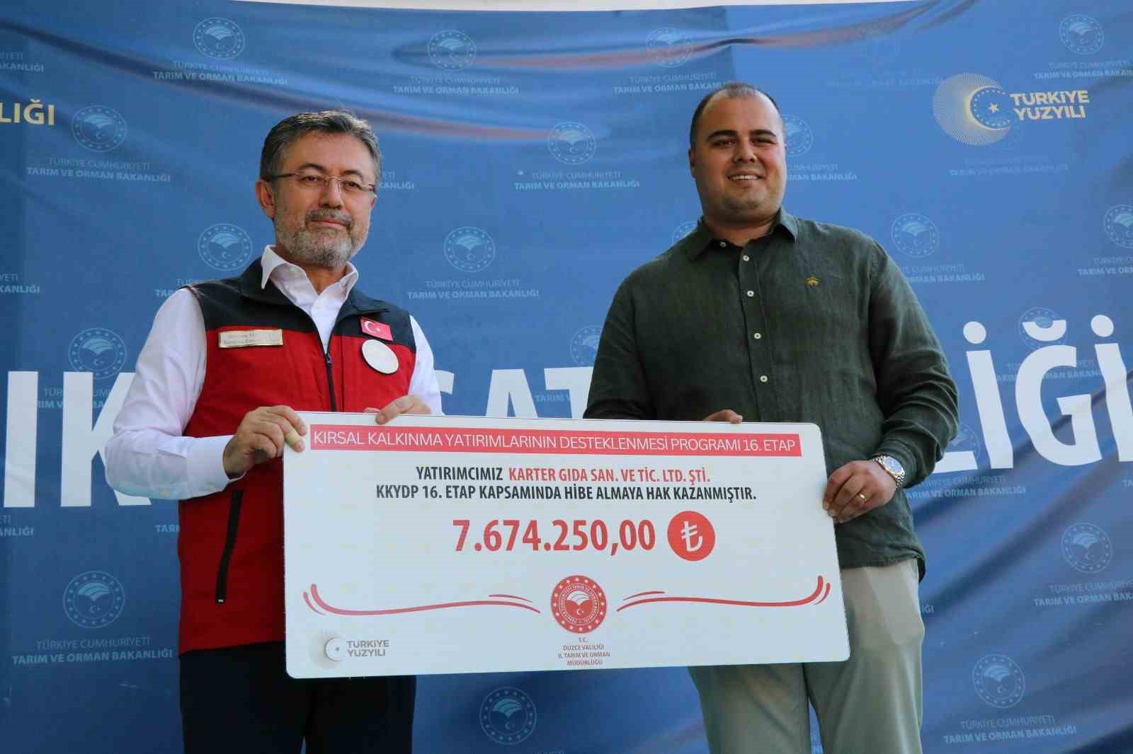 Bakan Yumaklı: 