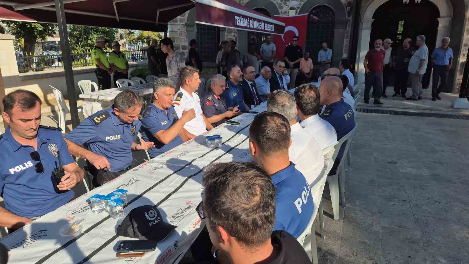 Tekirdağ’da vefat eden gazi Serdar Çetkin için mevlit okutuldu 