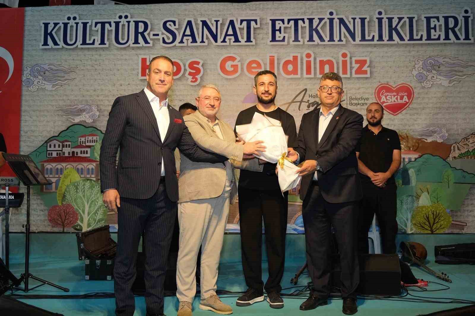 Çorum’da mahalle konserleri başladı 