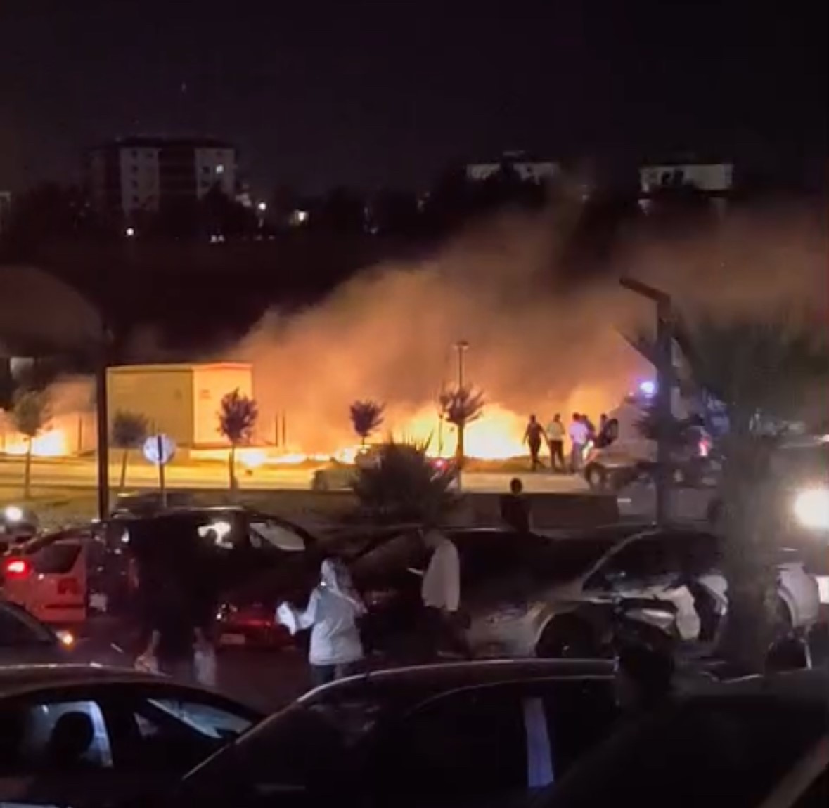 Adıyaman’da patlayan trafo korkuttu