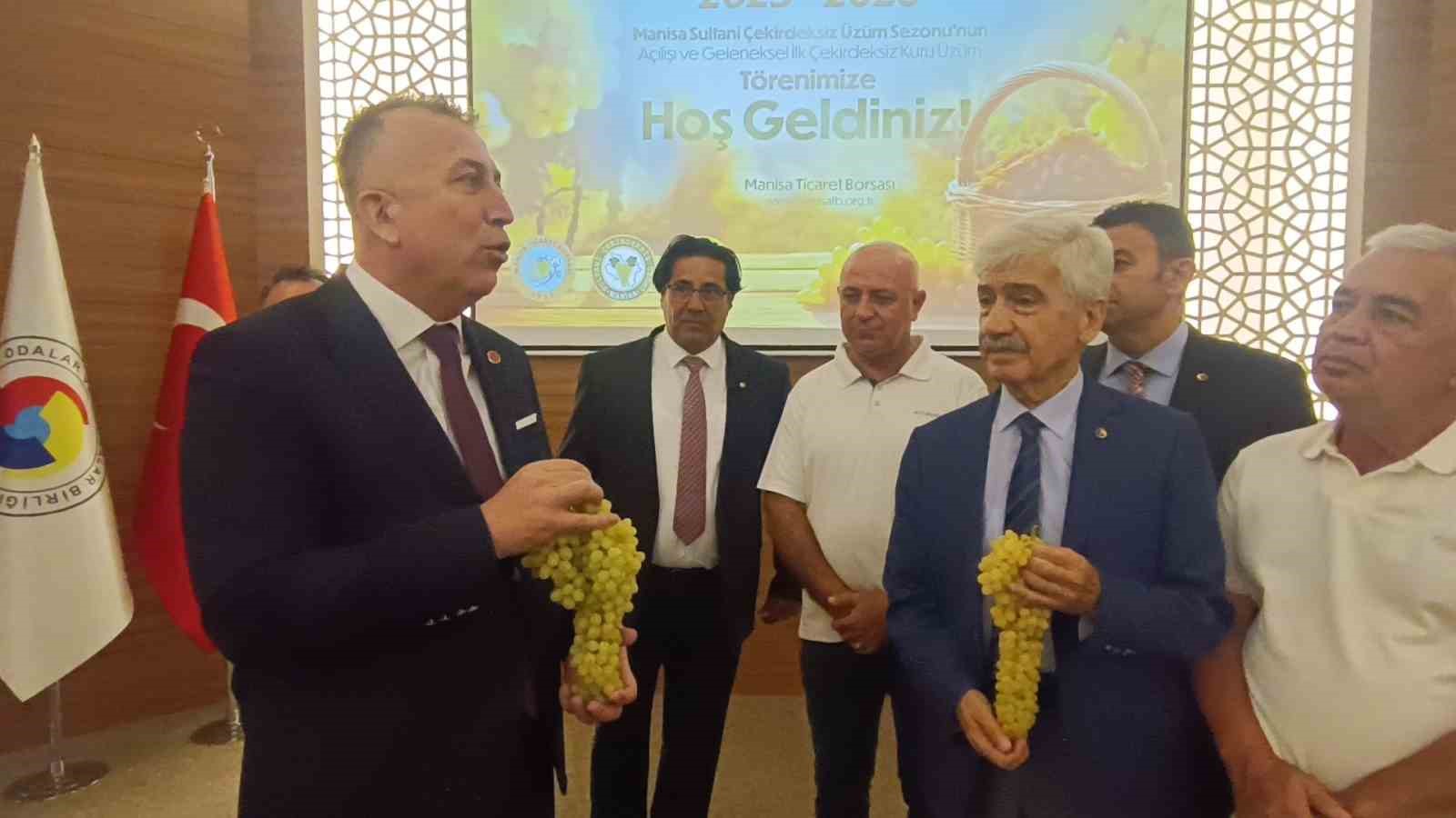 TARİŞ Üzüm Birliği Başkanı Şen: 