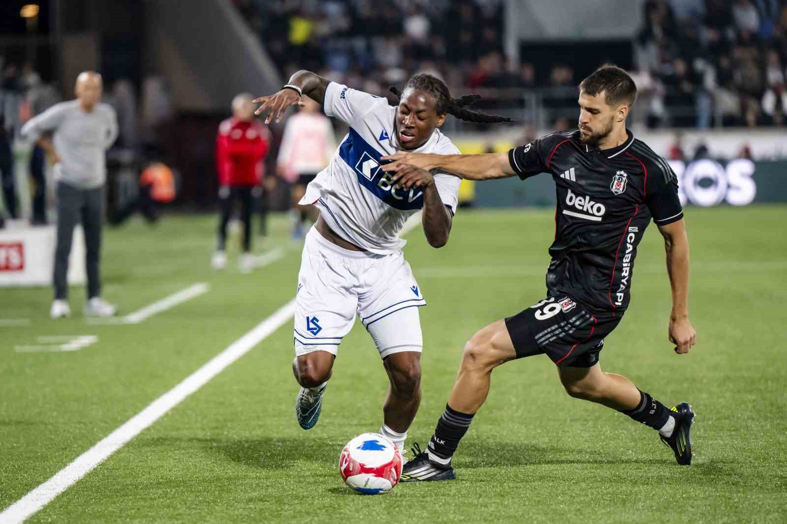 UEFA Konferans Ligi: Lausanne Sport: 1 - Beşiktaş: 1 (Maç sonucu) 