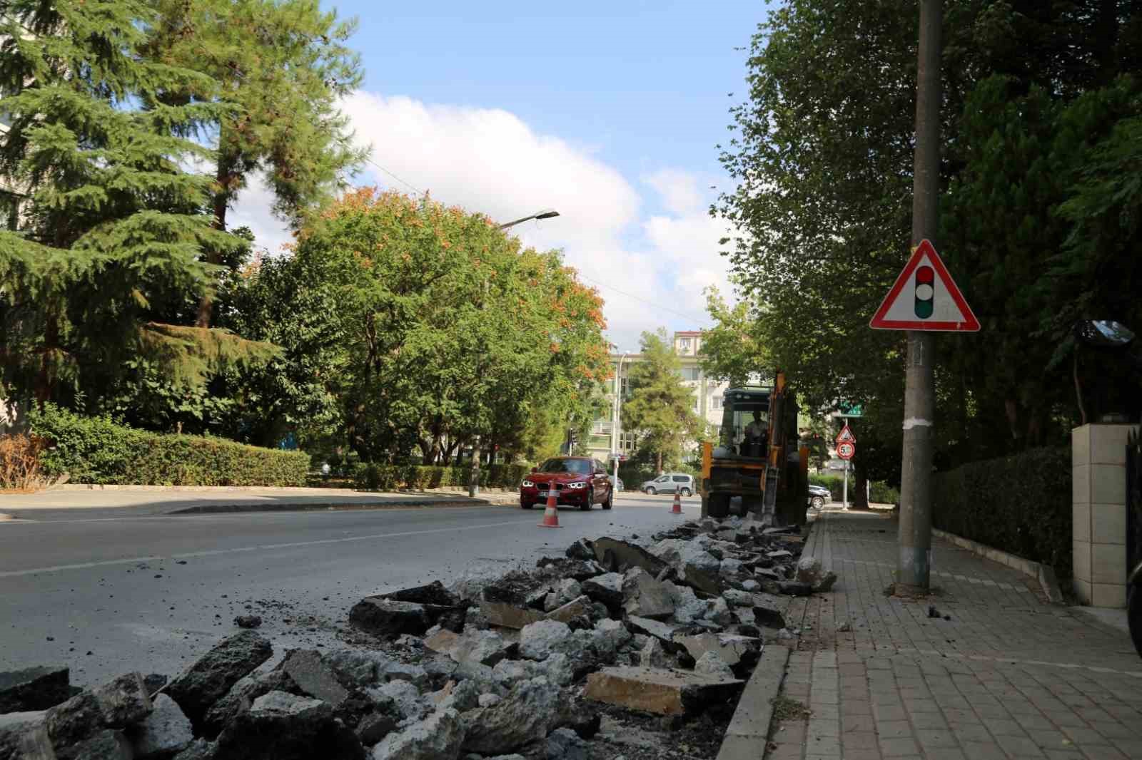 Yahyakaptan’a 5 bin 35 metrelik yeni altyapı hattı