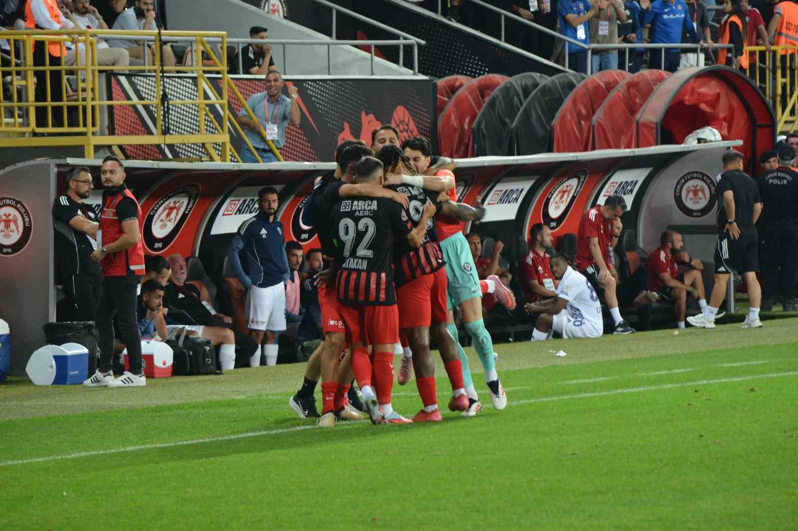 Trendyol 1. Lig: Çorum FK: 2 - Sarıyer: 1 