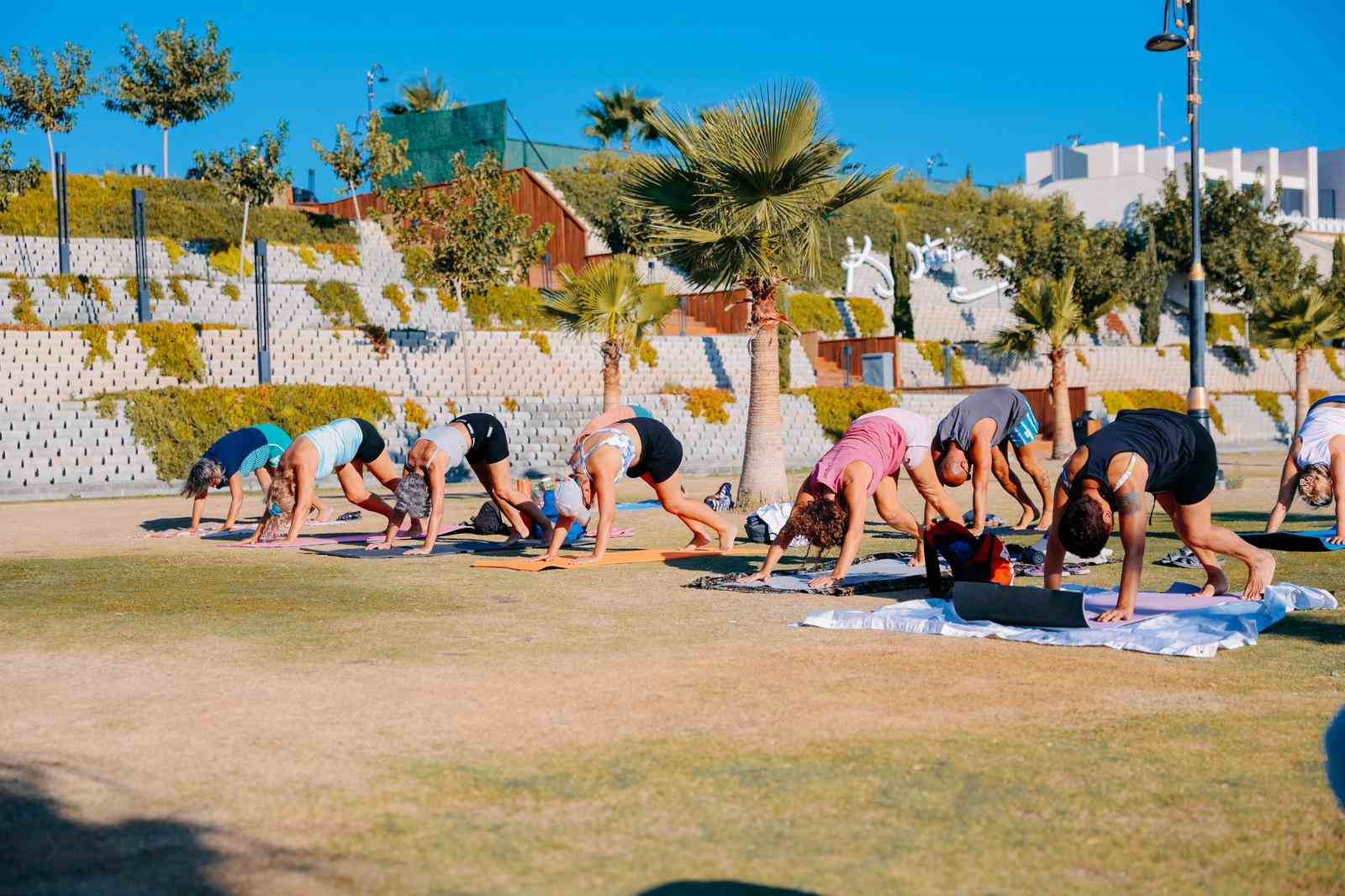 Didimliler güne sabah sporu ile başlıyor 