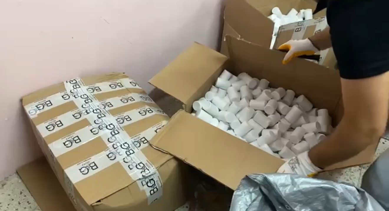 Samsun polisi dijital takiple 171 bin 824 adet sentetik ecza ele geçirdi: 5 gözaltı 